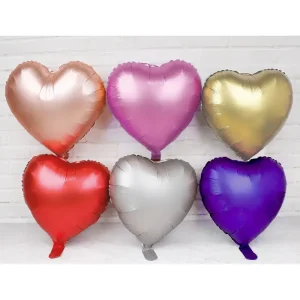 Balon heliu în formă de inimă