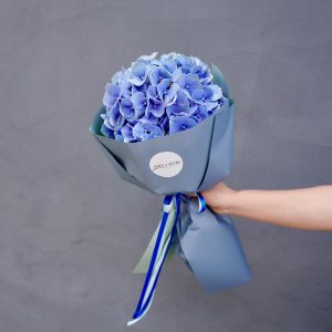 Buchet cu Hortensie Albastră