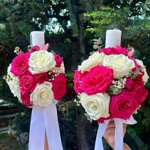 Lumânare pentru nuntă sau botez