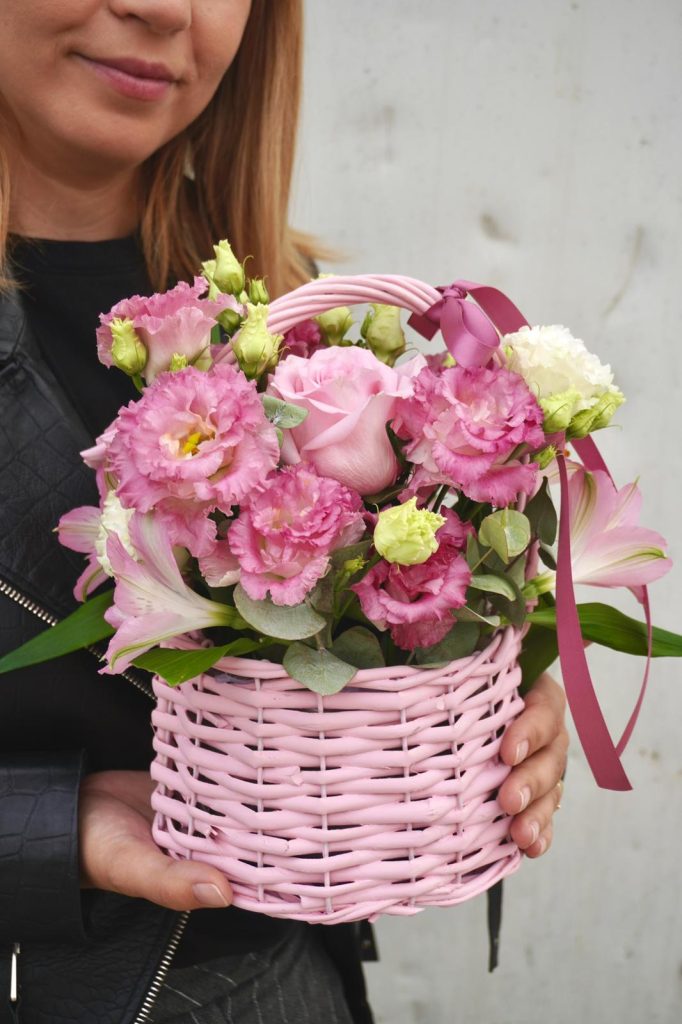 Coș „Pink Whisper”