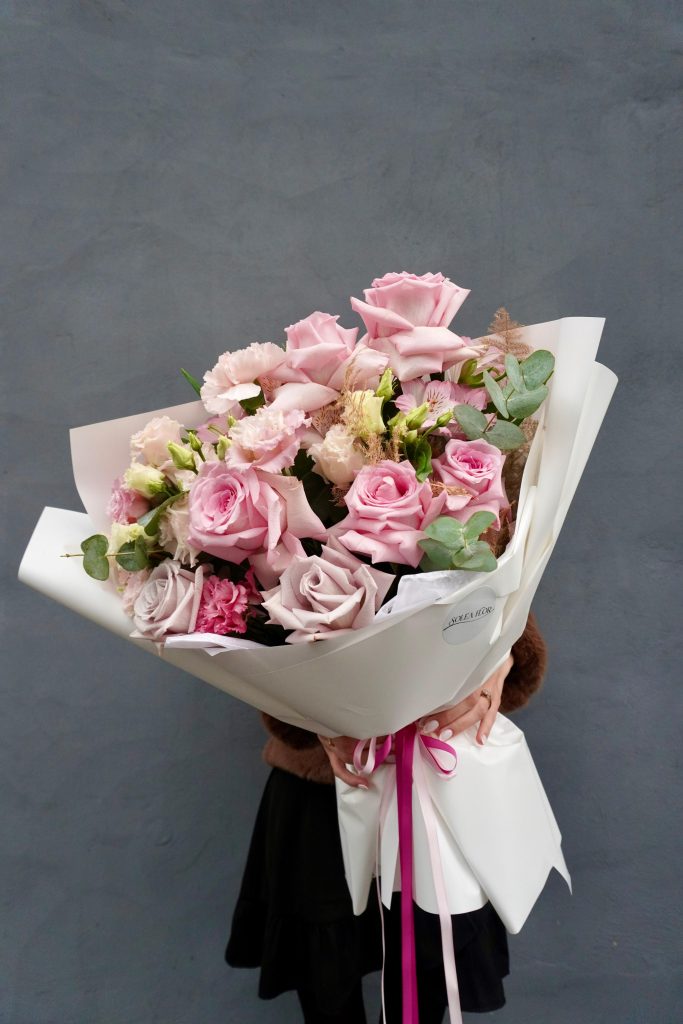 Buchet Trandafiri „Delicate Pink”