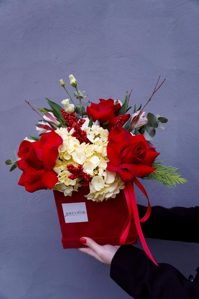 Aranjament „Red & White”