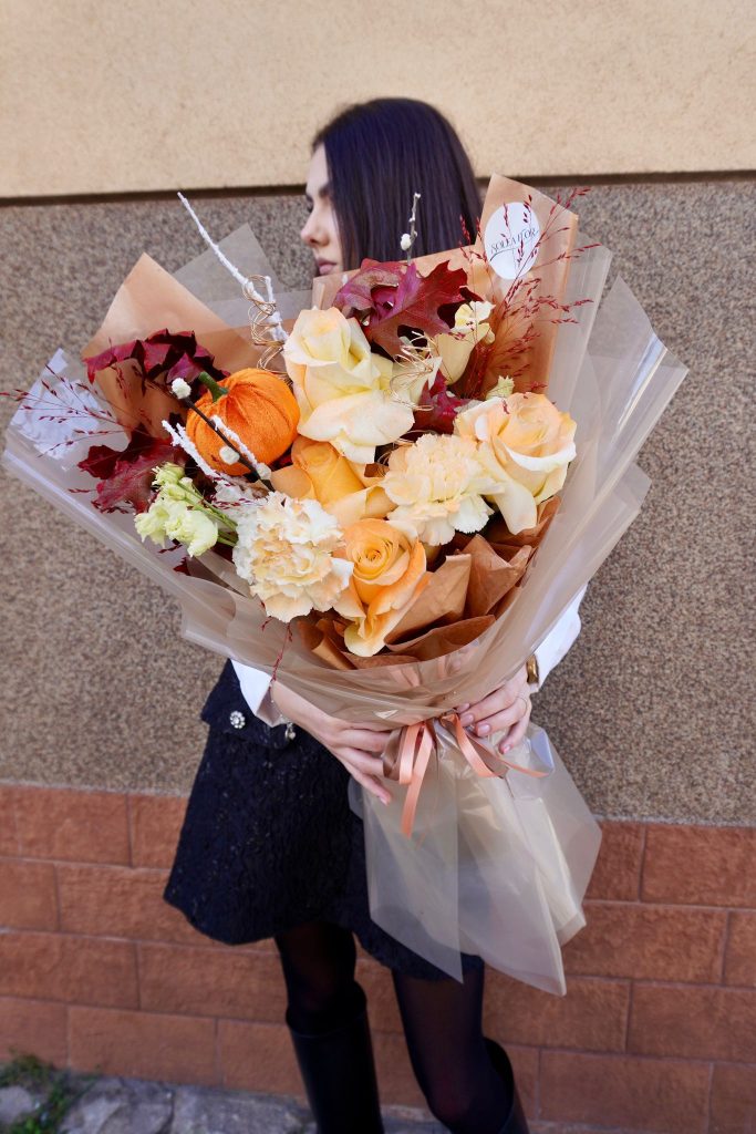 Buchet „Caramel de toamnă”